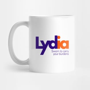 Lydia's Courier Service (Fedex logo parody) Mug